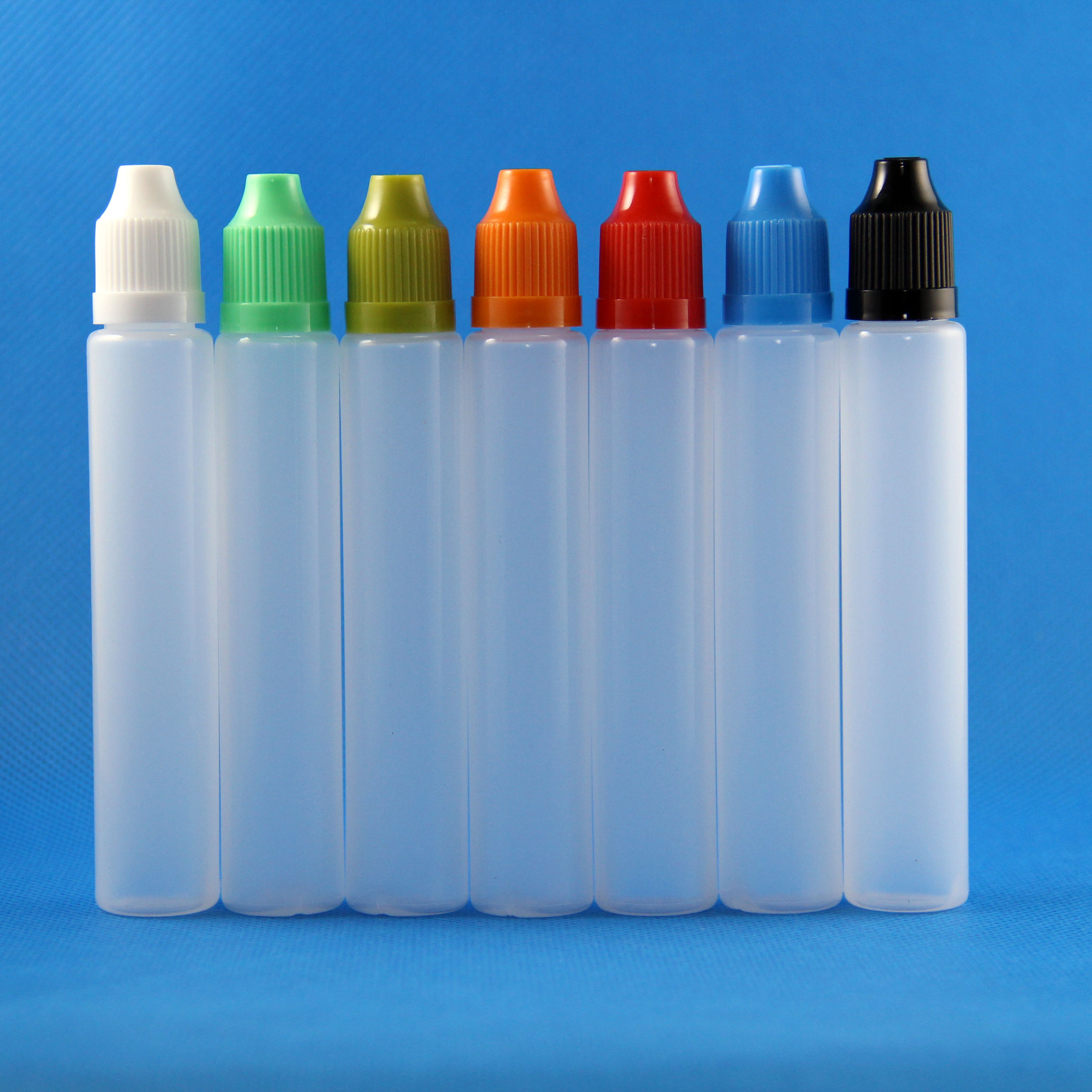 100x 30ml Unicorn Plastic Bottle Long Tip PEN Style Child Proof